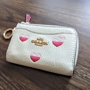 Coach Beige Leather Wallet